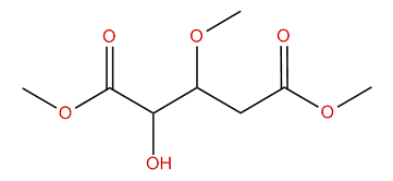 Dimethyl 2-hydroxy-3-methoxypentanedioate